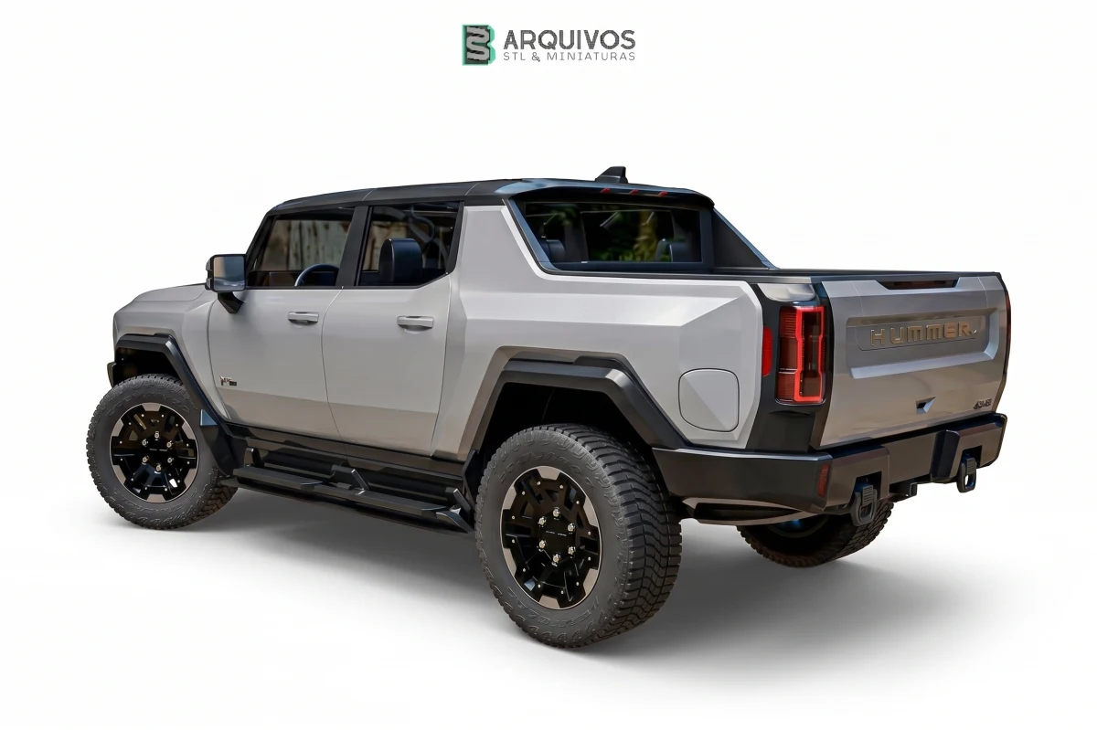 Modelo 3D STL - Hummer EV 2022 — foto 6